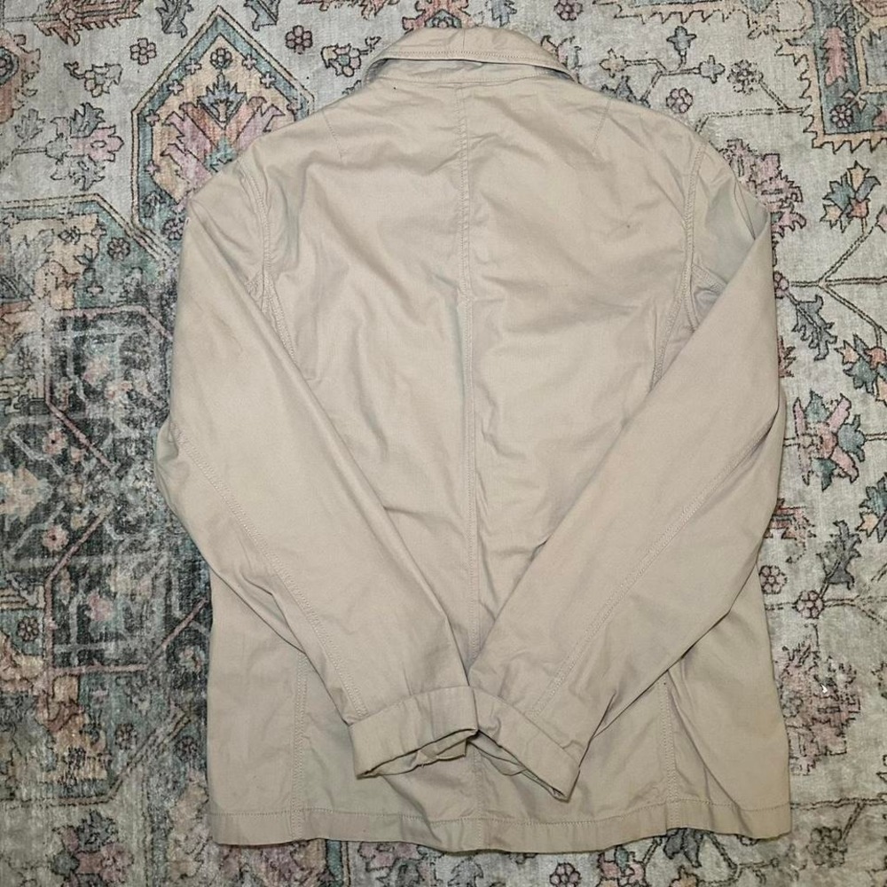 I. Spiewak & Sons Chore Jacket – Tan Herringbone Cotton‎ - Picture 4 of 6